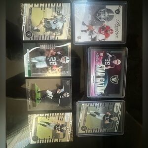 Football cards Las Vegas raiders